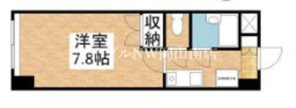 郵便局前駅 徒歩4分 4階の物件間取画像